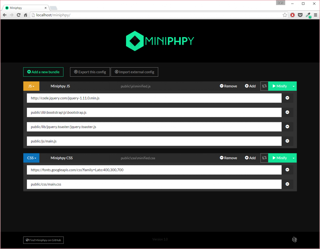 miniphpy-screenshot